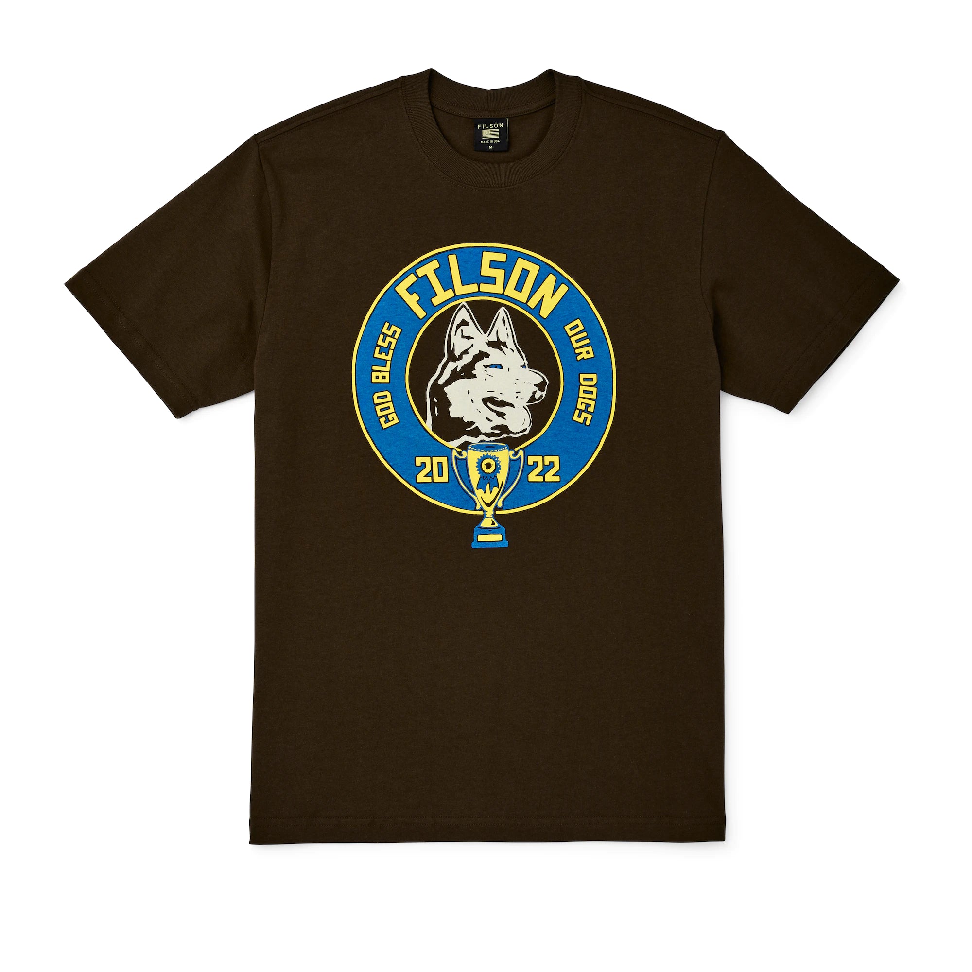 Pioneer Graphic T-Shirt "Cigar Brown/Bless Our Dogs"